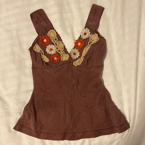 DISCONTINUED RARE VINTAGE FREE PEOPLE Y2K TOP